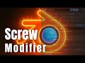 How to Use the Screw Modifier in Blender | Step-by-Step Tutorial for Beginners