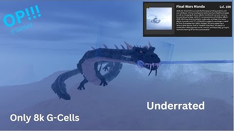 How Powerful Is MAX FINAL WARS MANDA? (OP!!!) - Kaiju Universe