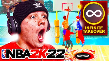 UNLIMITED TAKEOVER + 6’5 DEMIGOD BUILD is EXTREMELY UNFAIR on NBA 2K22...