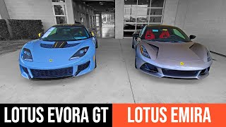 Lotus Evora GT vs. Emira - Evolution or Revolution?