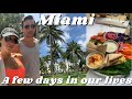 MIAMI A few days in our lives! City bikes on the board walk, Vegan trader joes haul, Potato pizza?!