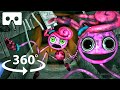360 mommy long legs chases you in vr poppy playtime chapter 2 ending