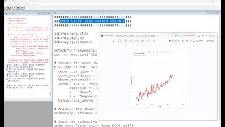 Race Chart Time Series Using R - It's moving!