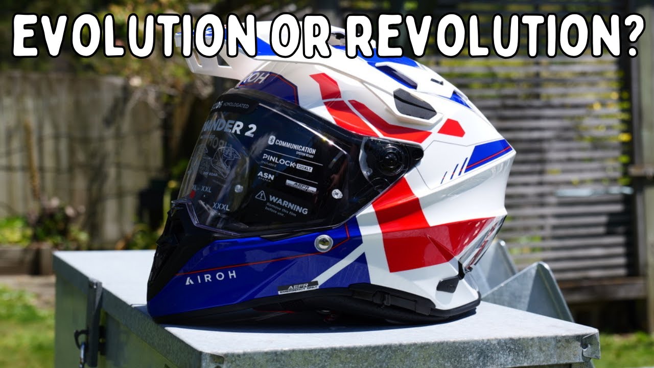 airoh adventure helmet nz We get our first look at the Airoh Commander 2 Adventure Helmet