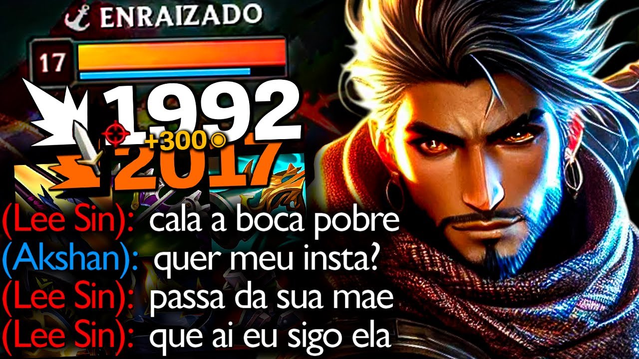 JOGUEI DE AKSHAN E TIVE QUE DAR A VIDA NESSA PARTIDA, EU NÃO AGUENTO MAIS ISSO!