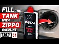 Can a car run on Zippo lighter fluid?