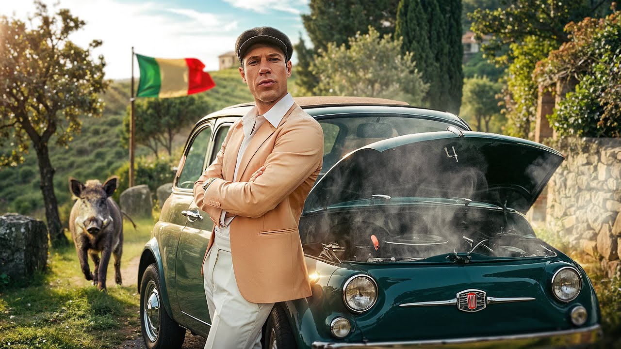 Je tombe en PANNE en pleine campagne Italienne.