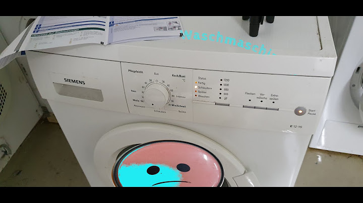 Warum rumpelt meine Waschmaschine beim Schleudern?