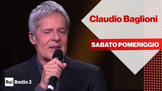 Video thumbnail of "Claudio Baglioni canta "Sabato pomeriggio""