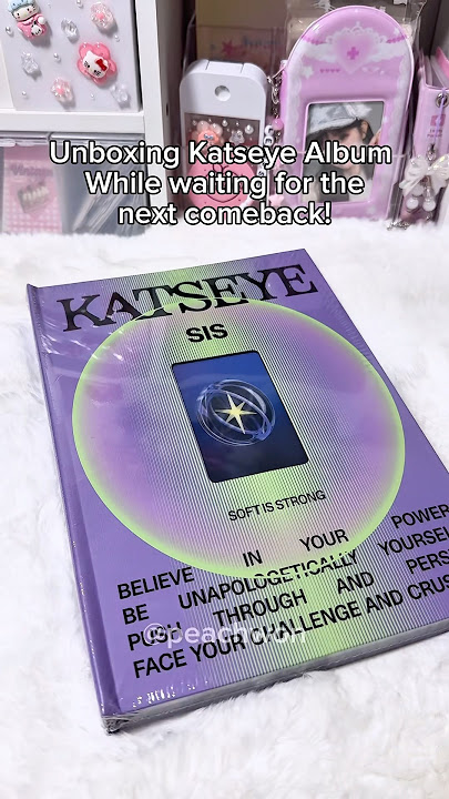 Unboxing Katseye Album While waiting for the comeback