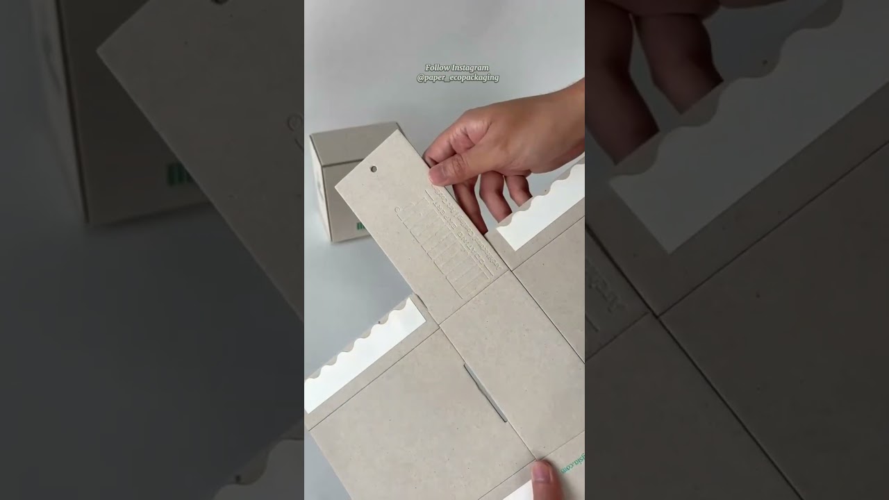 Luxury Perfume Packaging 🌸 | Eco-Friendly Paper Box Design