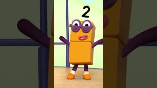Orange! - Rainbow Patterns for Kids | Learn to Count for Kids | Cartoons | Numberblocks #shorts