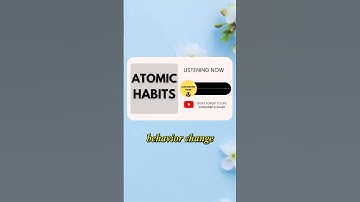 This 1 Habit Rule Can Change Your Life  Atomic Habits in 60 Seconds | #shorts #AtomicHabits