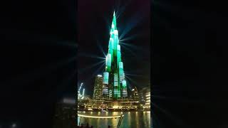 Burj Khalifa laser show