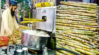 Fresh And Sweet Sugarcane Juice Making | Special Traditional Drink Of summer | Gannay ka juice