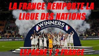 Résumé du Match Espagne France : La France remporte la Ligue des Nations 2021