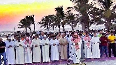 تلاوة مرئية رائعة || القارئ سعيد الخطيب || المصليات المتنقلة
