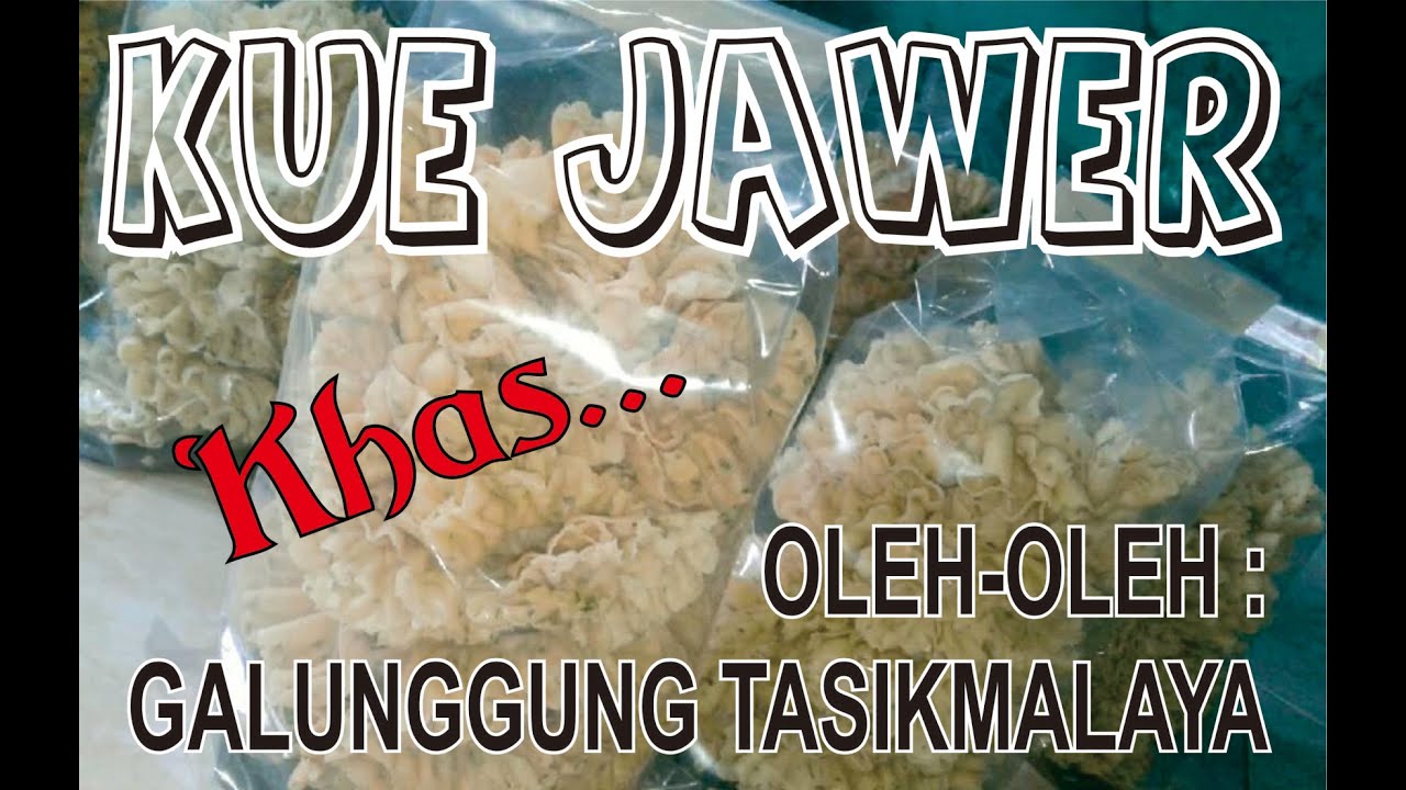 KUE JAWER oleh-oleh Khas Galunggung Tasikmalaya 