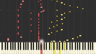 [Piano Four Hands] Supercalifragilisticexpialidocious (Mary Poppins) [Synthesia tutorial]