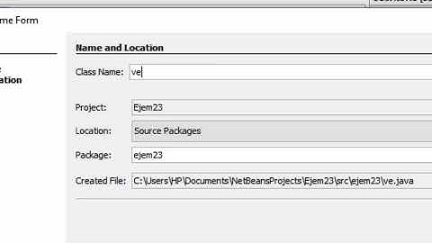 Proyecto simple en Java. Formulario de entrada de datos (parte 1)