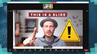 Slides as Virtual Background on Zoom (⚠️CAUTION!) #zoomtutorial by Jan Keck 680 views 2 years ago 15 minutes