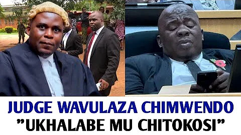 JUDGE WALAMULA CHIMWENDO APITILILE KUKHALA KU NDENDE YA MAULA KUFIKILA WEEK YA MAWA