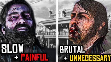 Whose Death was Sadder? | John Marston Vs. Arthur Morgan Death