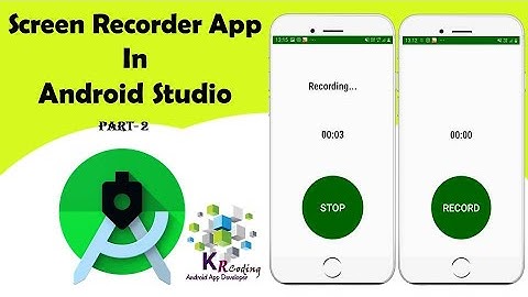 Screen Recorder App in Android Studio Part-2 | #ScreenRecorder | #AndroidStudio