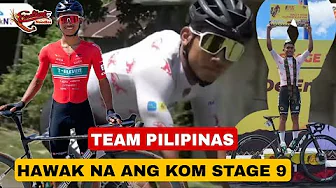 TEAM PILIPINAS HAWAK NA ANG KOM, SA KANILANG STAGE 9 TOUR DE ENTETE 2025