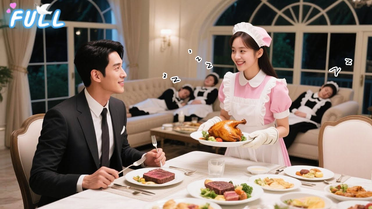 No one cared for hungry CEO—only poor maid cooked for him.He’s touched&falls for her kindness!