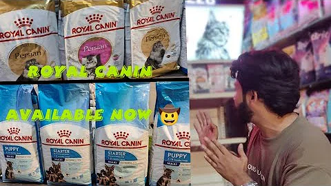Watch the video about Royal Canin Cat & Dog Food Available Now | Royal Canin Maxi Starter Royal Canin Persian kitten Food