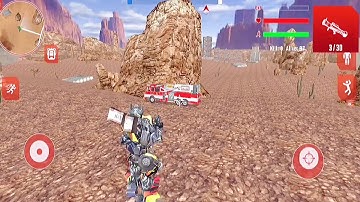 Royal Robot BattleGround | Transformers War - Robot Transformation Game - robot