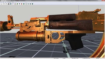 BigWorld Engine AK Gold Reflection Demonstration