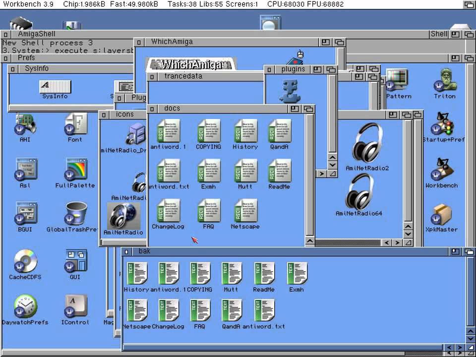 how large of ide amiga os 3.9