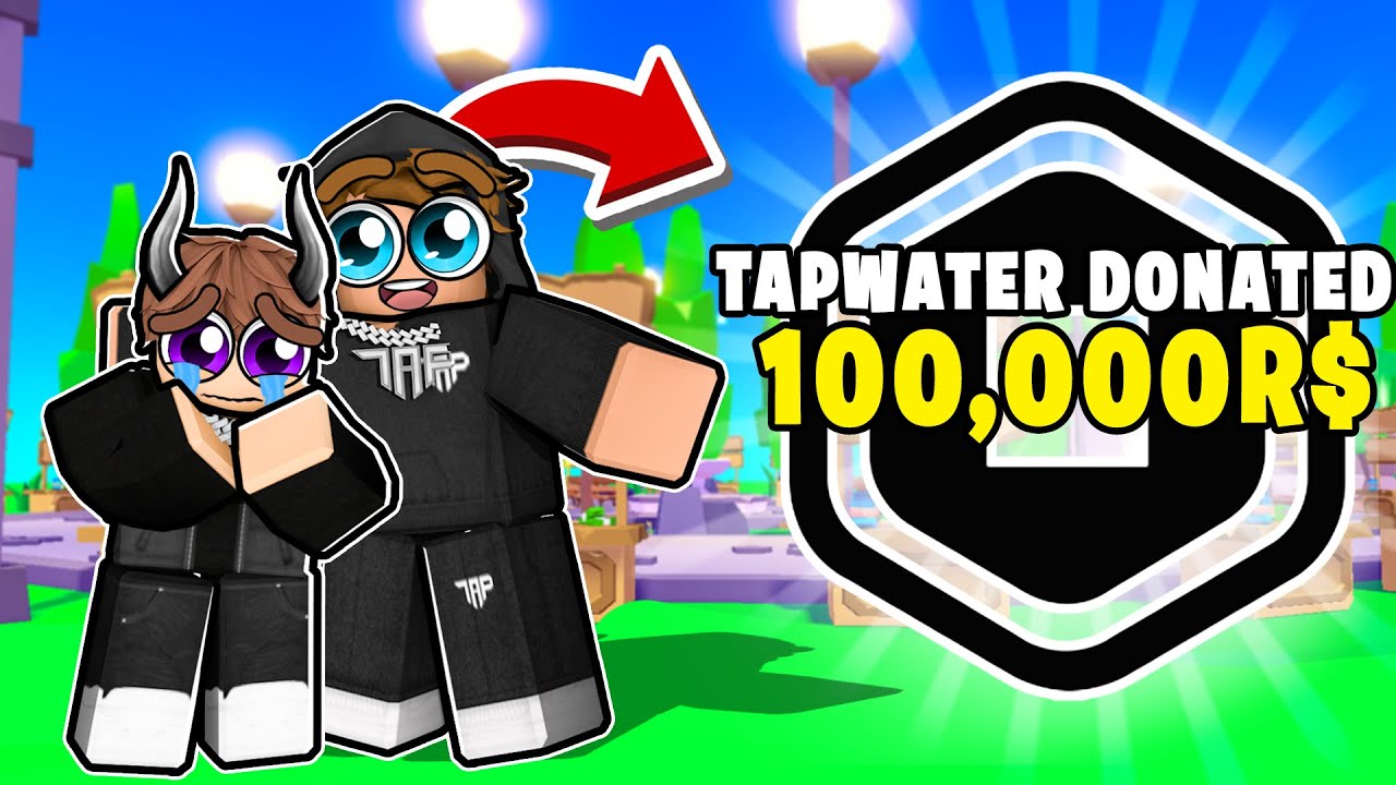 I Surprised My OLD FRIEND With $100,000 ROBUX.. He CRIED! (Roblox)
