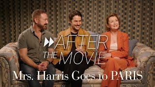 Lesley Manville, Lucas Bravo & Director Anthony Fabian on Authenticity in Mrs. Harris Goes To Paris