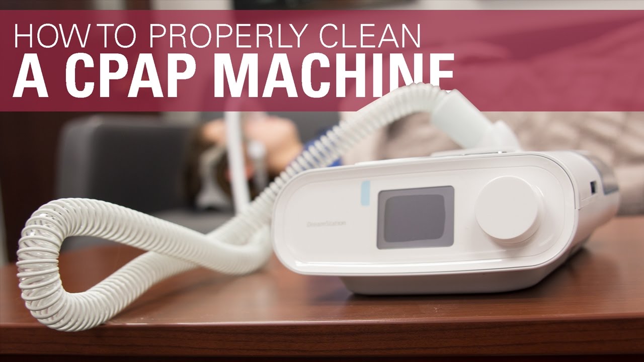 Tips on Cleaning a CPAP Device - YouTube