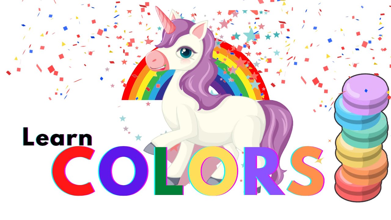 Learn Colors Unicorn Coloring Video | Colors Name | Best Kids Learning ...
