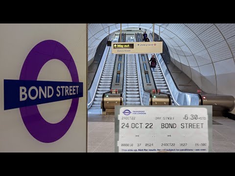 Bond Street - London's Newest £600 Million Railway Station | Elizabeth Line