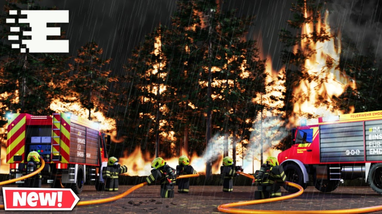 Roblox – Emergency Emden | *NEW* V1.28 UPDATE! - New Fire Truck, Trunk Features & More!
