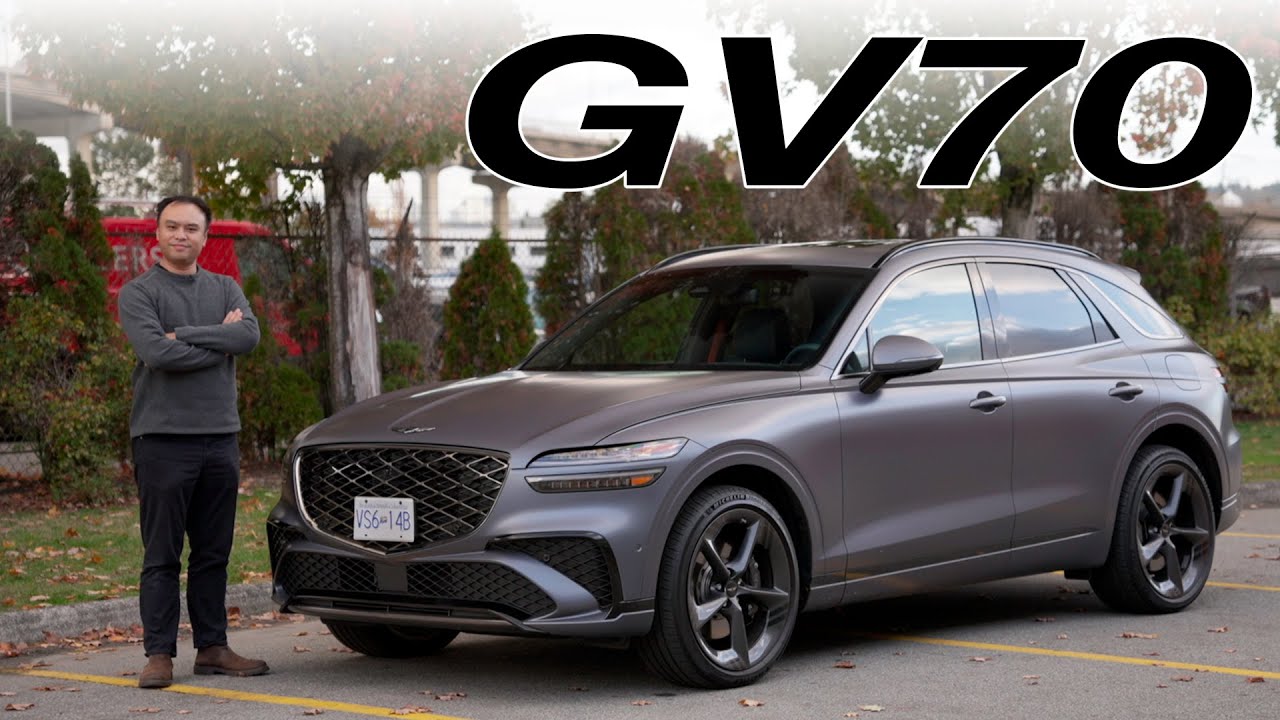 Обзор Genesis GV70 2026 года | Обновление для конкурентов BMW X3, Mercedes GLC и Audi Q5