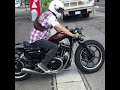 Fa*sMOTORCYCLE CAFE Custom 福島ハーレーショップ　ファズモーターサイクル　トランプサイクル2in1チタンマフラー　音質