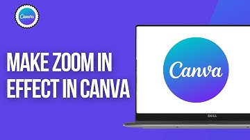 How to MAKE ZOOM IN EFFECT in CANVA (Zoom in VIDEO in CANVA) - Full tutorial
