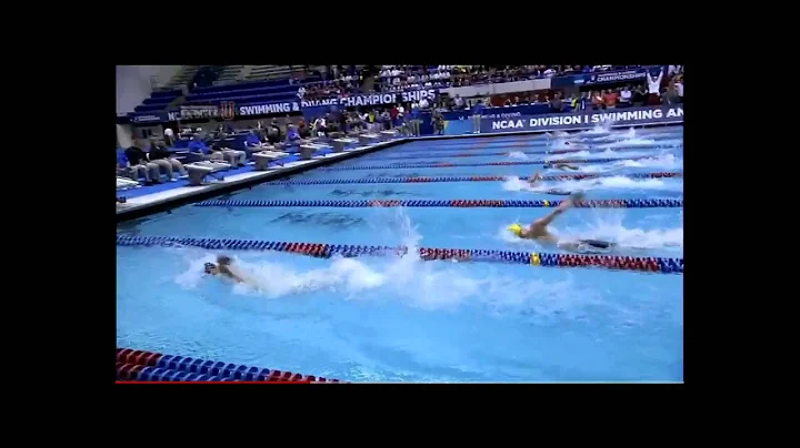 Joao DeLucca 200 Freestyle NCAA Championships 2013