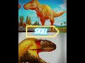 Carcharodontossauro vs tyranossauro
