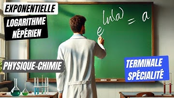 🧠 EXPONENTIELLE, LOGARITHME NÉPÉRIEN 1/3 : Comprendre / Réussir terminale spécialité Physique Chimie