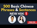Learn basic chinese words in phrases  sentences for beginners new hsk 1 vocabulary examples hsk 30