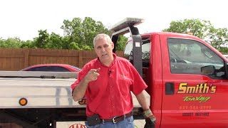 Off-Loading a Low Car | Smith's Towing