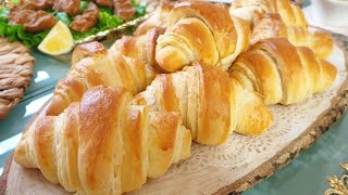 Croissant në mënyrë të lehtë që shkrihen ideale për festa dhe mëngjes me familje 🥐