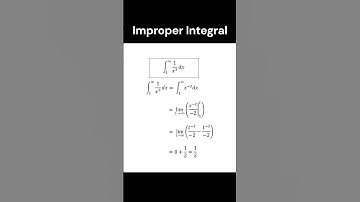 Improper Integral #maths #mathematics #education #improperintegrals #integral #integration #trending